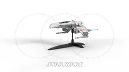 Micro E wing escort starfighter