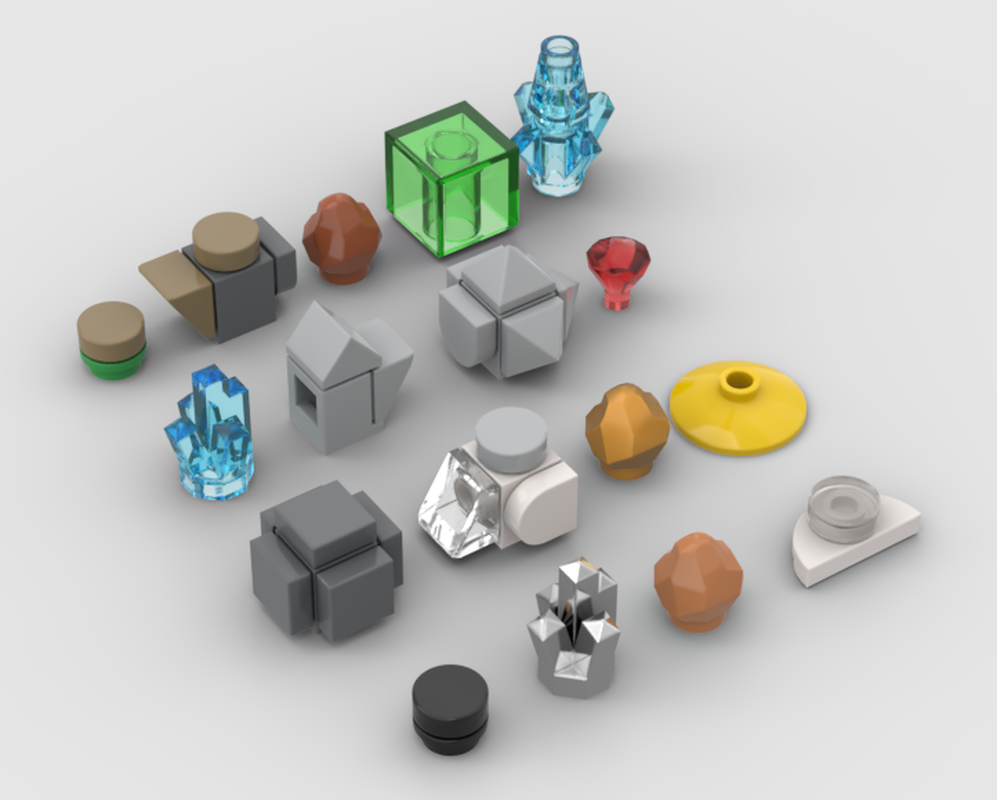 Lego Raw Materials (Subnautica/Subnautica Below Zero)
