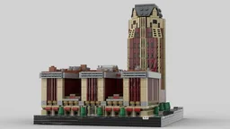 Biltmore Hotel at 1/650th Scale