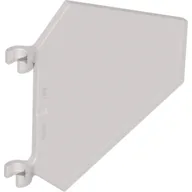 Flag 5 x 6 Hexagonal with U Clips / Trans-Brown