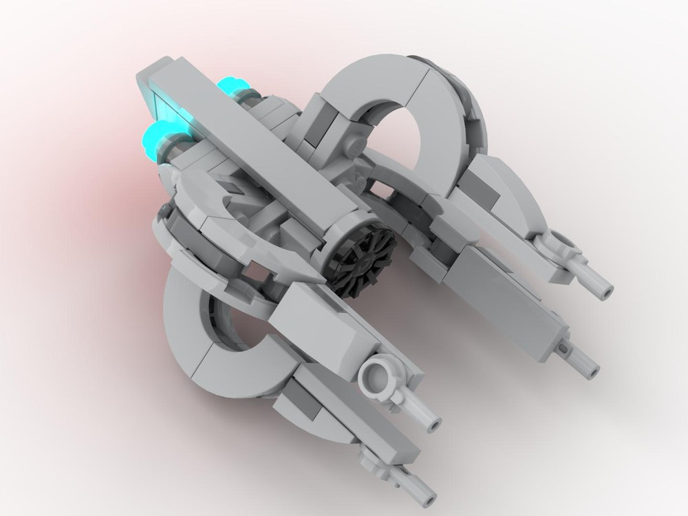 Lego Chiss Ascendancy Nssis-Class Clawcraft Starfighter - Legends - 1:144 Mini