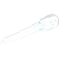 Projectile, Arrow with Shaft, Trans-Clear Liquid Shaped End / Opal Trans-Clear