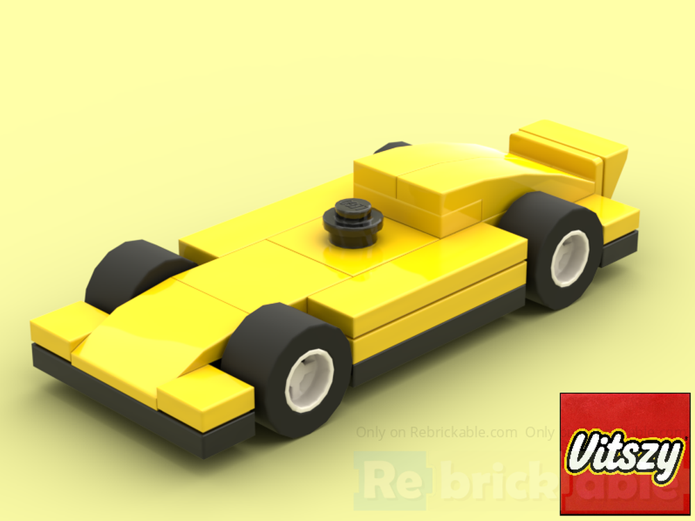 Lego Formula 1 race car