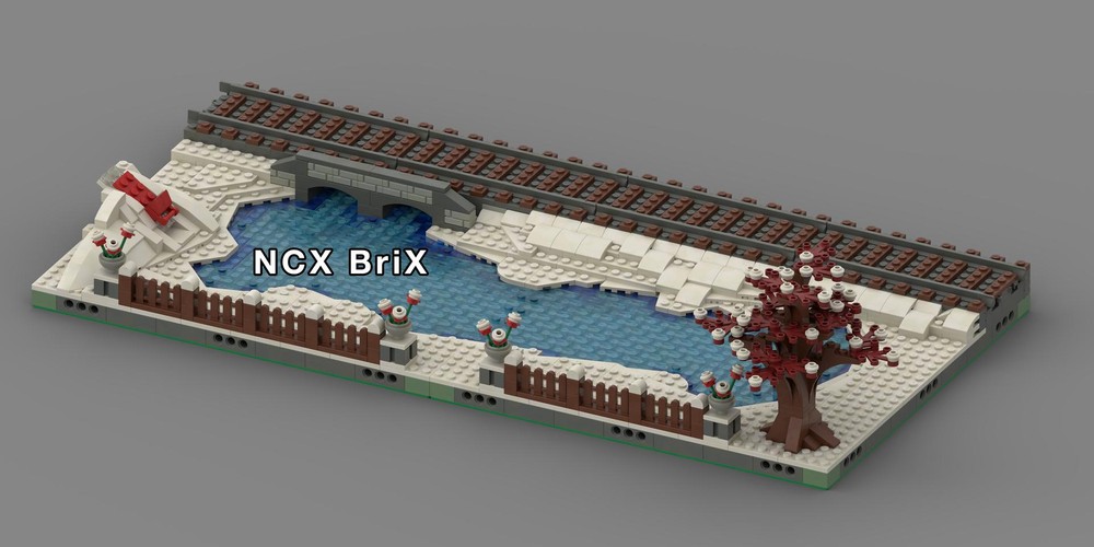 Lego Frozen Winter Lake - MILS Module