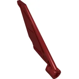 Large Figure Wing, Small / Dark Red