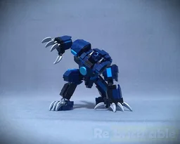 Wolf Mask Claw Warrior Mech v2.0