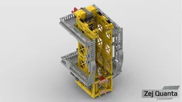 MOC | City - Tower Crane = Climbing Frame Modules