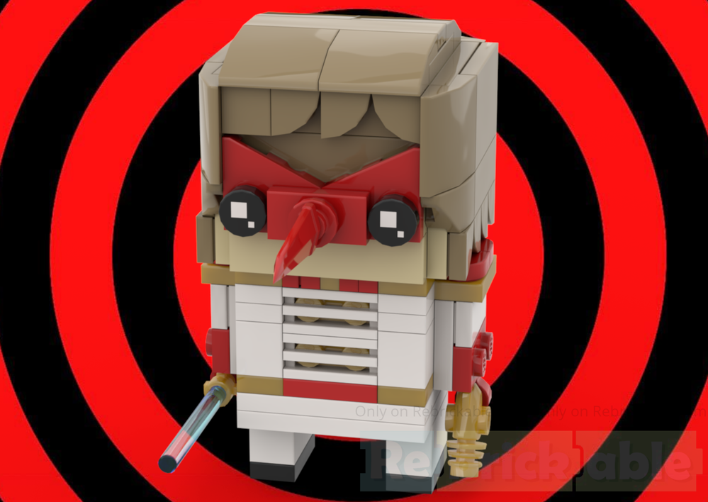 Lego Crow BrickHead - Persona 5
