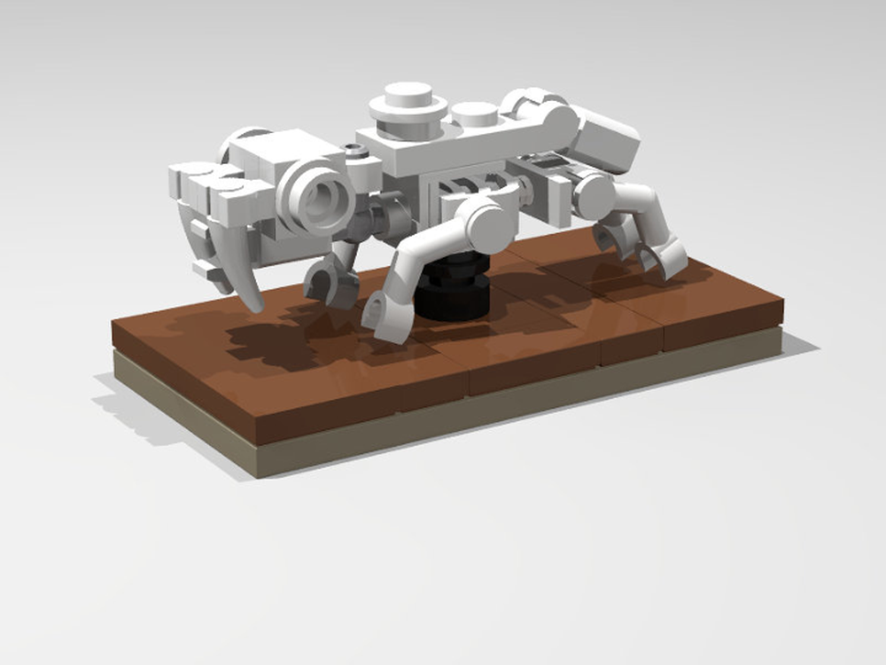 Lego Fossil Smilodon (saber-toothed cat)