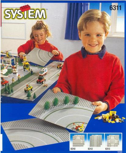 Lego Curved Road Plates