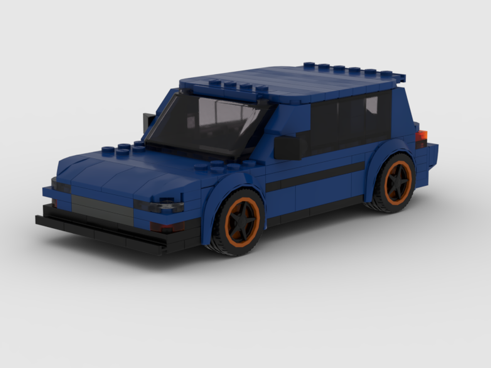 Lego Honda Civic Hatchback COLLAB WITH aw_bricks_13 GO FOLLOW HIM