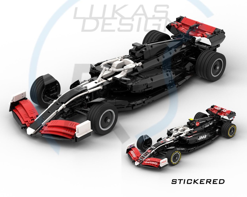 Lego Haas F1 Team VF-24 1:8 Scale