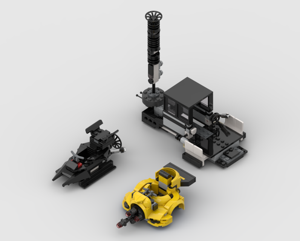 Lego 76924 SW Imperial Dock and Swamp Speeder Chase (Alternate Build)