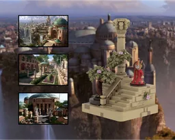 Queen Amidala on Theed