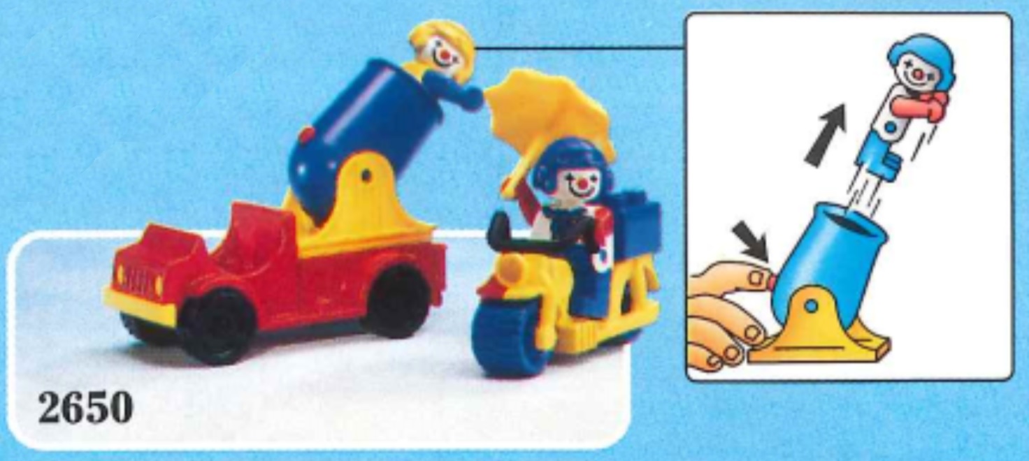 Lego Cannon Ball Clowns