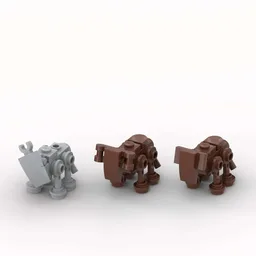 Bull Cow and Donkey Version 3