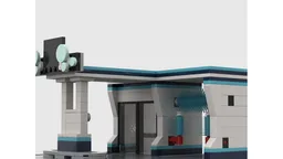 gas station