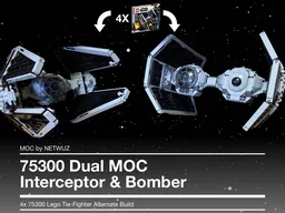 75300 Dual MOC Interceptor & Bomber