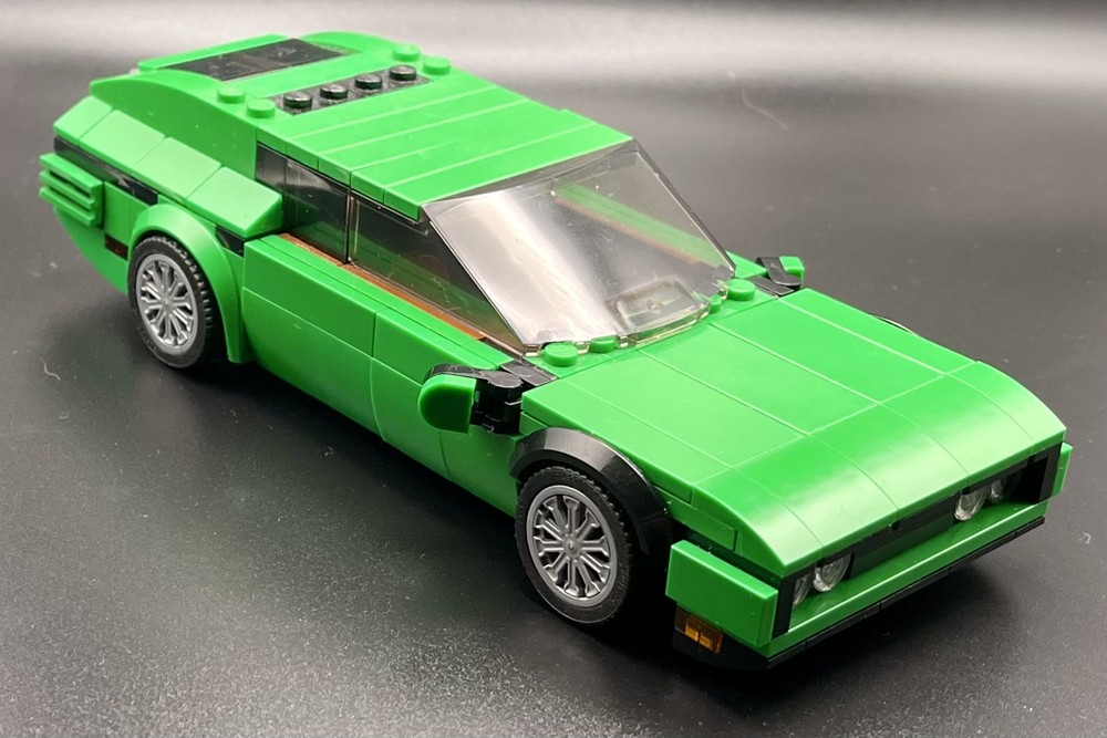 Lego 1968 Raging Bull Espada - Green - 8 Stud Speed Champions