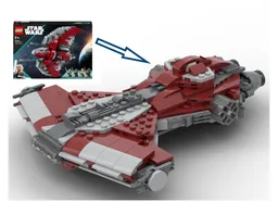 "Defender - Class Light Corvette" 75362 alternative build (MOC)