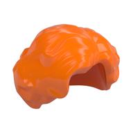 Lego Hair Short Wavy with Side Part / Orange