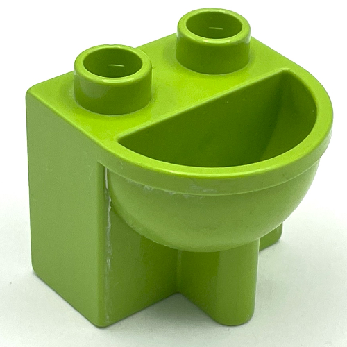 Lego Duplo Bathroom Sink / Fabuland Lime