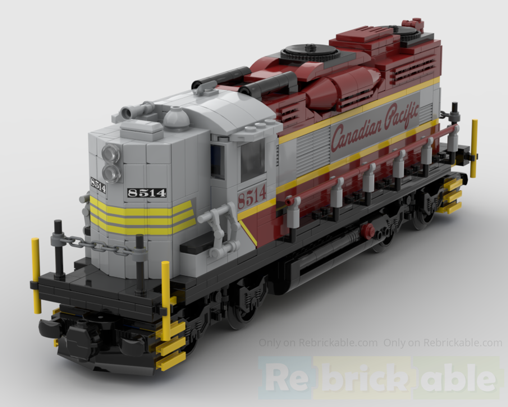 Lego Canadian Pacific GP9 7 Wide