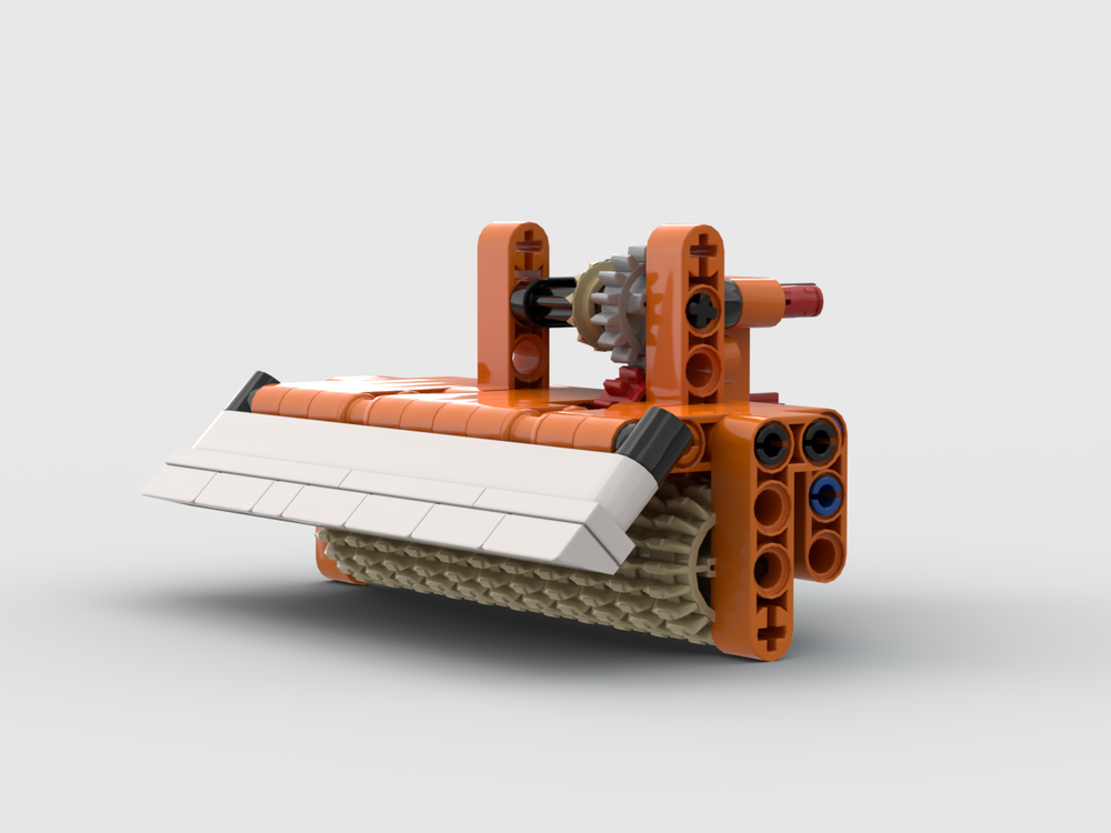 Lego Simple Street Sweeper for Single-Axle Tractor