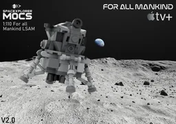 1:110 AppleTV+ For all Mankind Lunar Surface Access Module (LSAM)