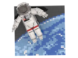 Blue Planet Mosaic background