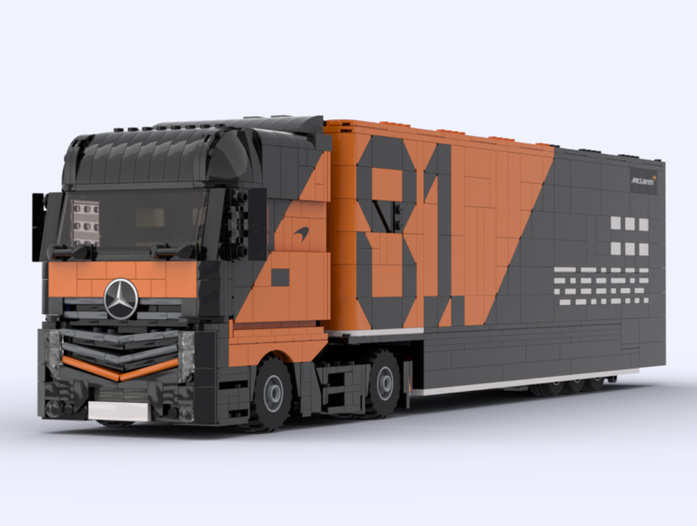Lego Oscar Piastri F1 Truck