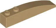 Brick Curved 6 x 1