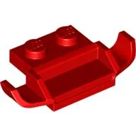 Grille / Spoiler with 1 x 2 Plate, 2 x 2 Anti-studs (Racers Car) / Red