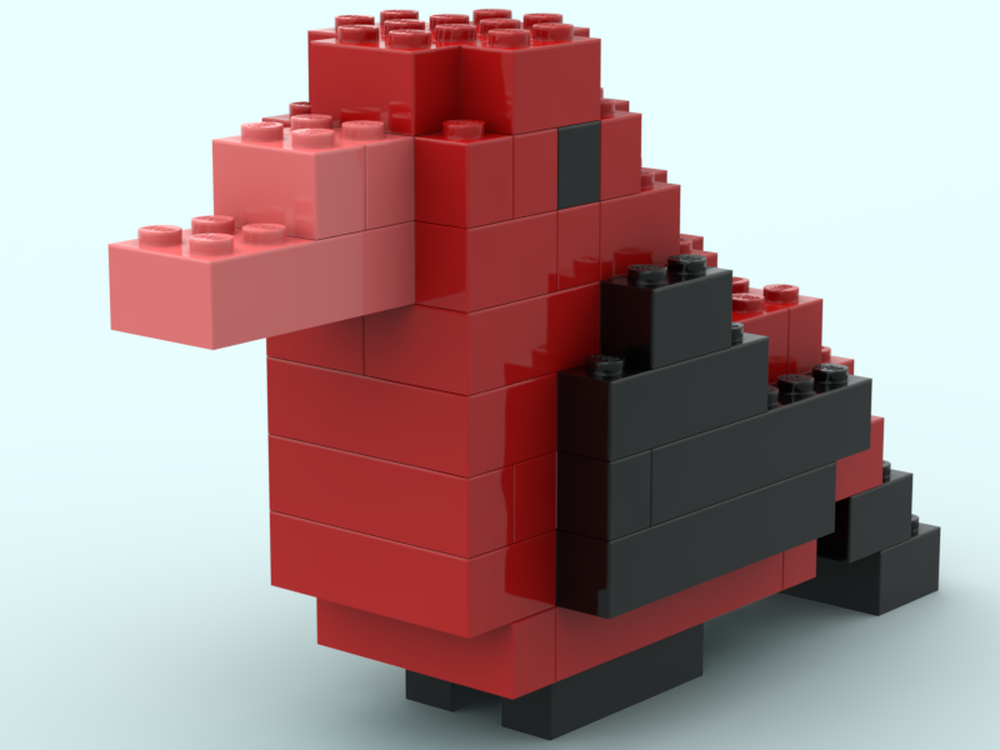 Lego 11030 Scarlet Tanager