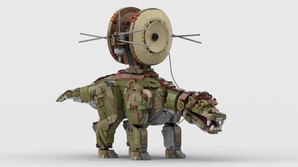 Lego Gungan Grand Army Fambaa with Shield Generator