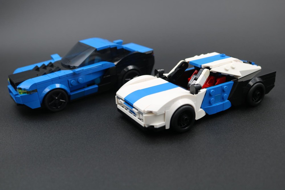 Lego Daemon Glaive and Seraph Bolt