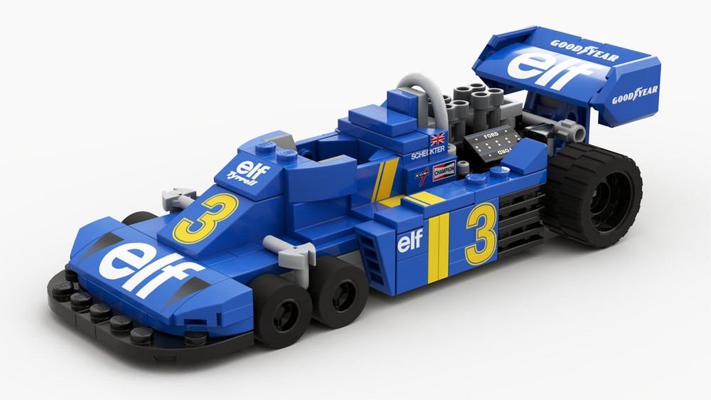 Lego Tyrrell P34 - scale 1:27