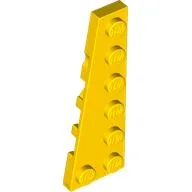 Wedge Plate 6 x 2 Left / Yellow