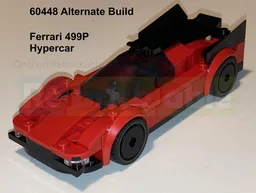 60448 Alternate Build - Ferrrari 499P Le Mans Hypercar Racing Car