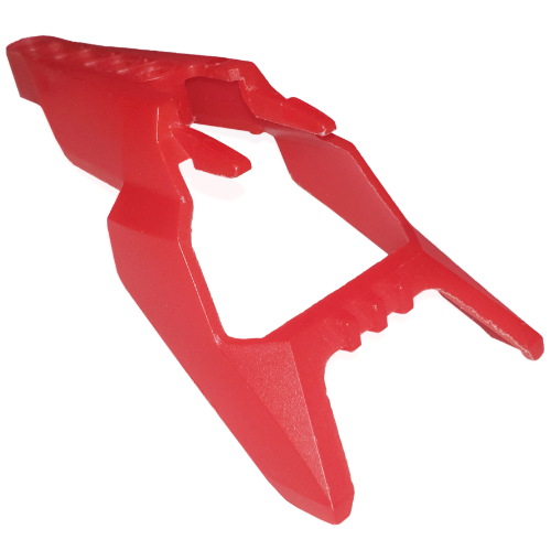 Lego Large Figure Head Connector Block Eye/Brain Stalk (Vahki) / Trans-Red