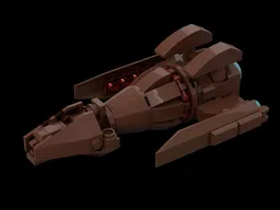 Hirogen Hunter Ship
