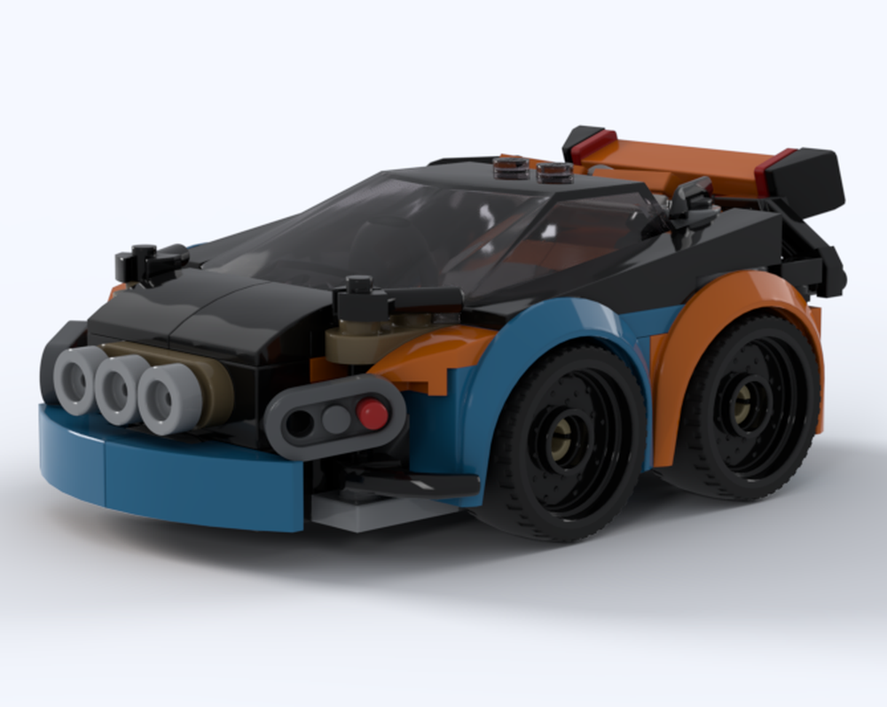 Lego mini rally car.