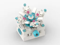 TurnPlant Box #5 Snow Crystal Flower