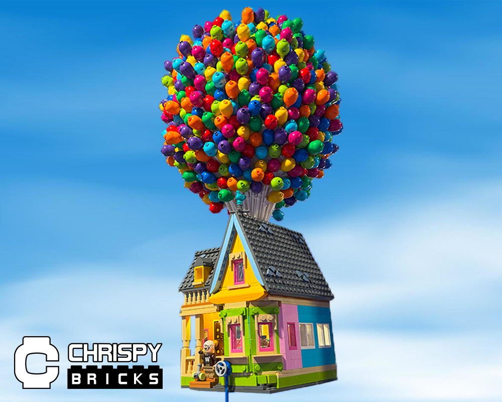Lego 'Up' House Balloons