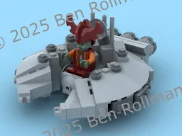 Microfighter - Lucrehulk-class battleship