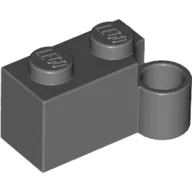 Hinge Brick 1 x 4 [Lower] / Dark Bluish Gray