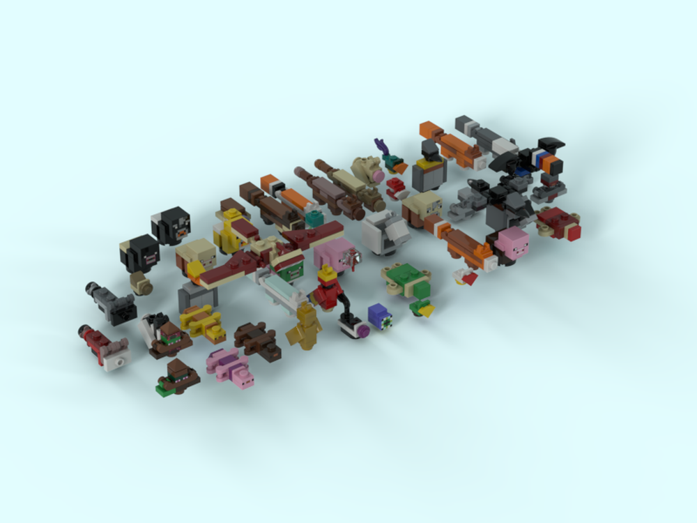 Lego Minecraft Dungeons pets