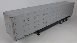 European Style Trailer for Tesla Semi (MOC-131338)