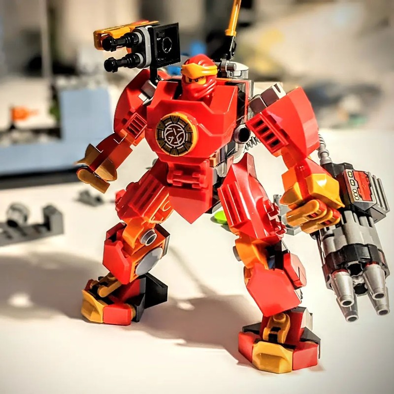 Lego Kai's Upgraded Mech | Ninjago SCCBS Mechs