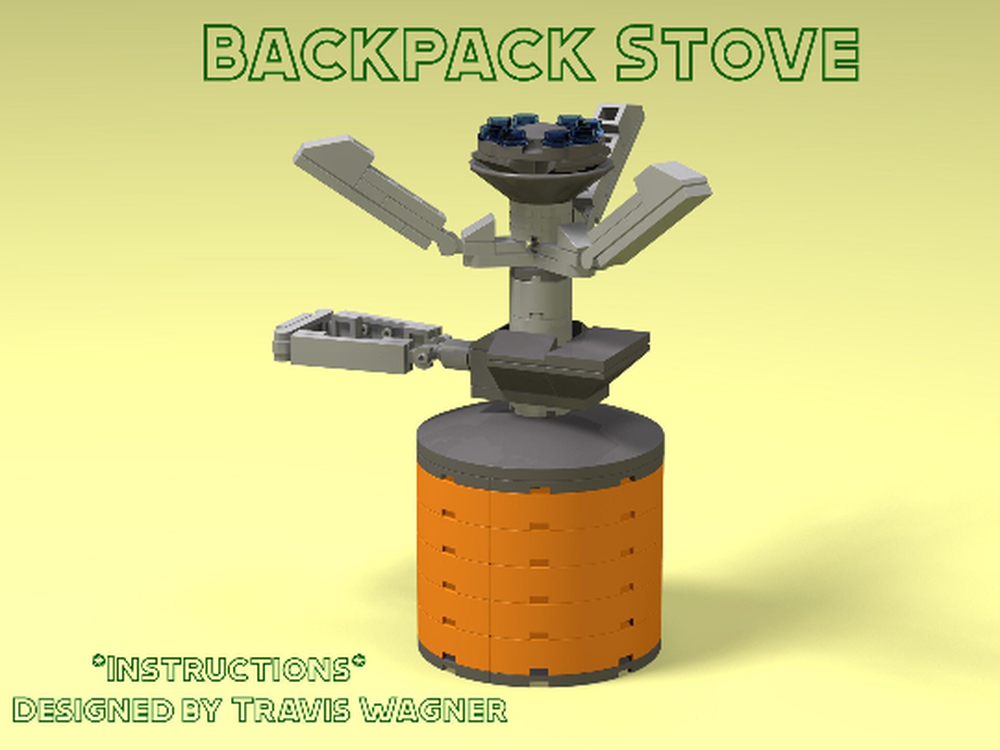 Lego Backpacking camp stove